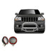 Black Horse Off Road MBS-JEB9106-PLFR Stainless Steel Stainless Steel No skid plate - Truck Part Superstore