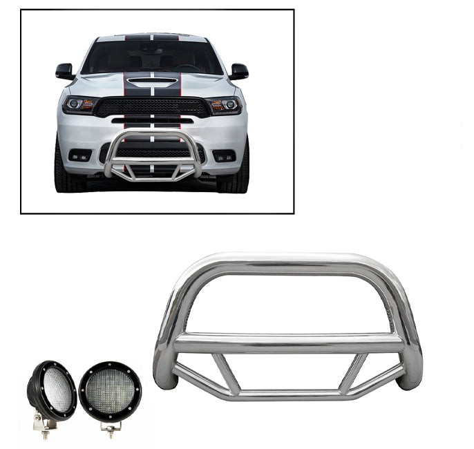 Black Horse Off Road MBS-JEB9206-PLFB Stainless Steel Stainless Steel No skid plate - Truck Part Superstore