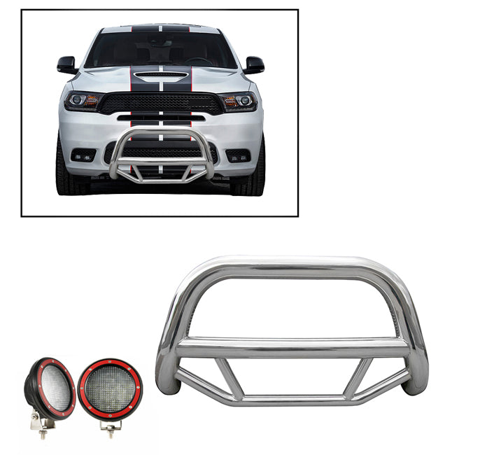 Black Horse Off Road MBS-JEB9206-PLFR Stainless Steel Stainless Steel No skid plate - Truck Part Superstore