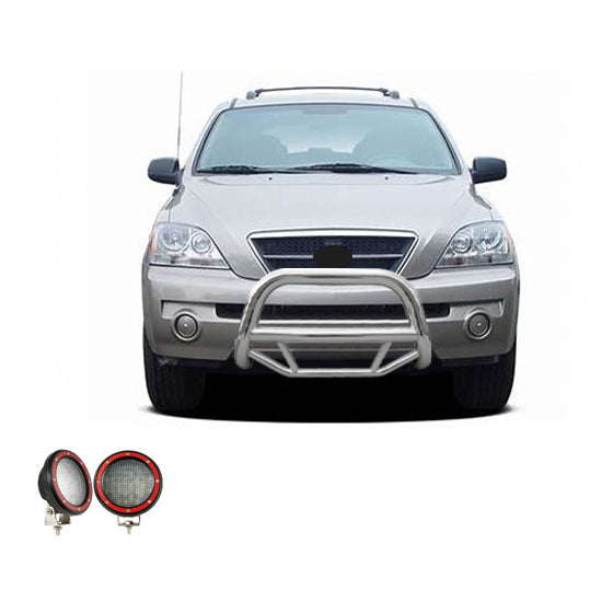 Black Horse Off Road MBS-KIB1601-PLFR Stainless Steel Stainless Steel No skid plate - Truck Part Superstore