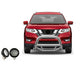 Black Horse Off Road MBS-NIA1702-PLFB Stainless Steel Stainless Steel No skid plate - Truck Part Superstore