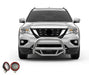 Black Horse Off Road MBS-NIA1802-PLFR Stainless Steel Stainless Steel No skid plate - Truck Part Superstore