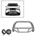 Black Horse Off Road MBS-NIA902-PLFB Stainless Steel Stainless Steel No skid plate - Truck Part Superstore