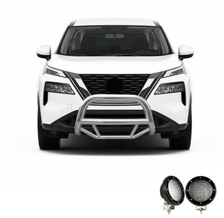 Black Horse Off Road MBS-NIA902-PLFB Stainless Steel Stainless Steel No skid plate - Truck Part Superstore