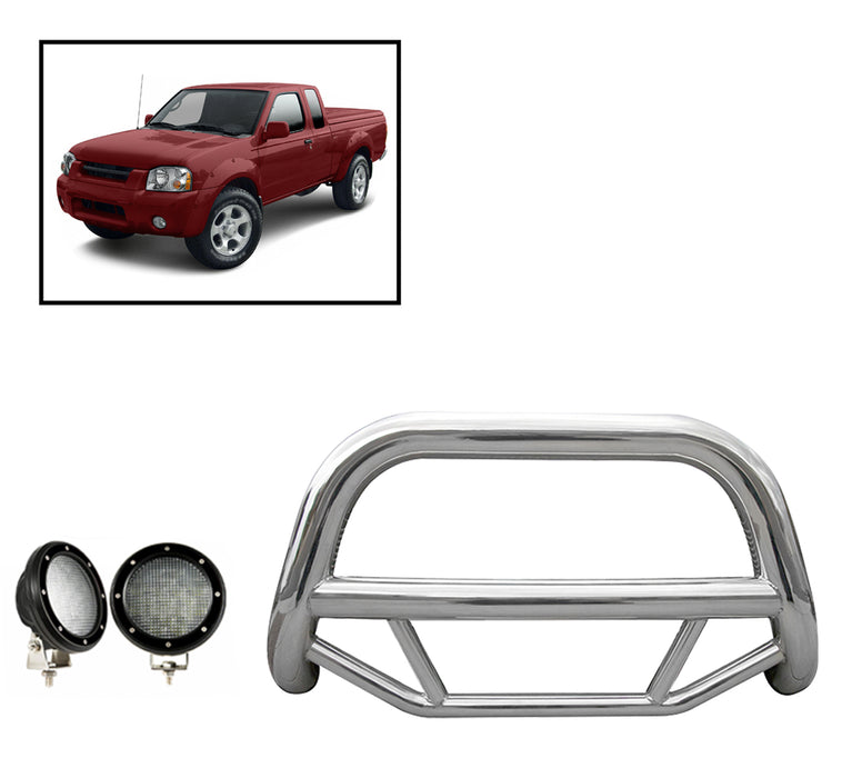 Black Horse Off Road MBS-NIB1401-PLFB Stainless Steel Stainless Steel No skid plate - Truck Part Superstore