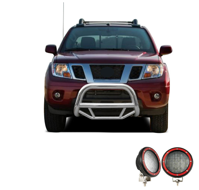 Black Horse Off Road MBS-NIC6005-PLFR Stainless Steel Stainless Steel No skid plate - Truck Part Superstore