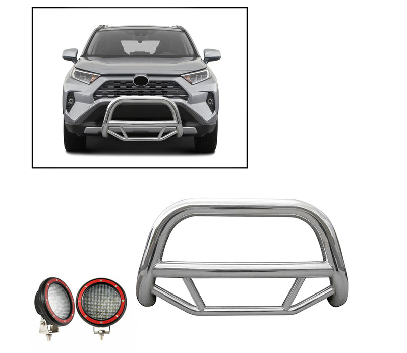 Black Horse Off Road MBS-TOB4401-PLFR Stainless Steel Stainless Steel No skid plate - Truck Part Superstore