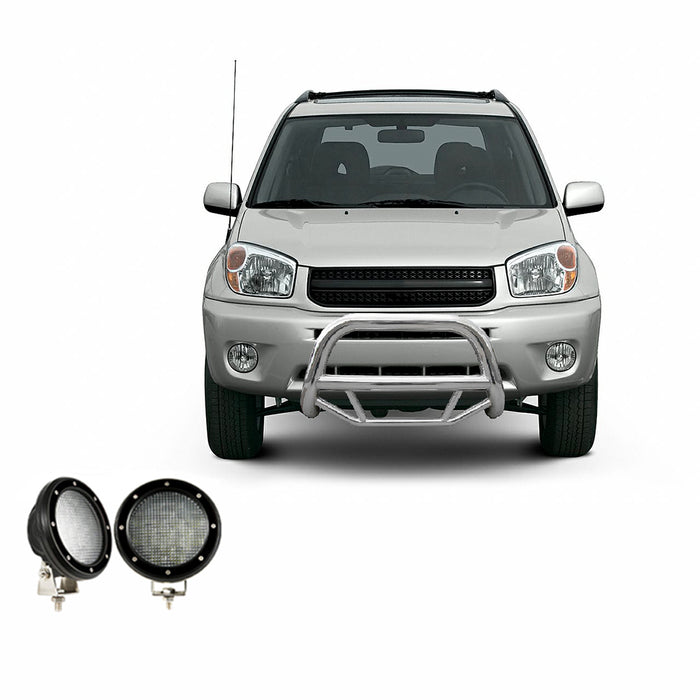 Black Horse Off Road MBS-TOB4501-PLFB Stainless Steel Stainless Steel No skid plate - Truck Part Superstore