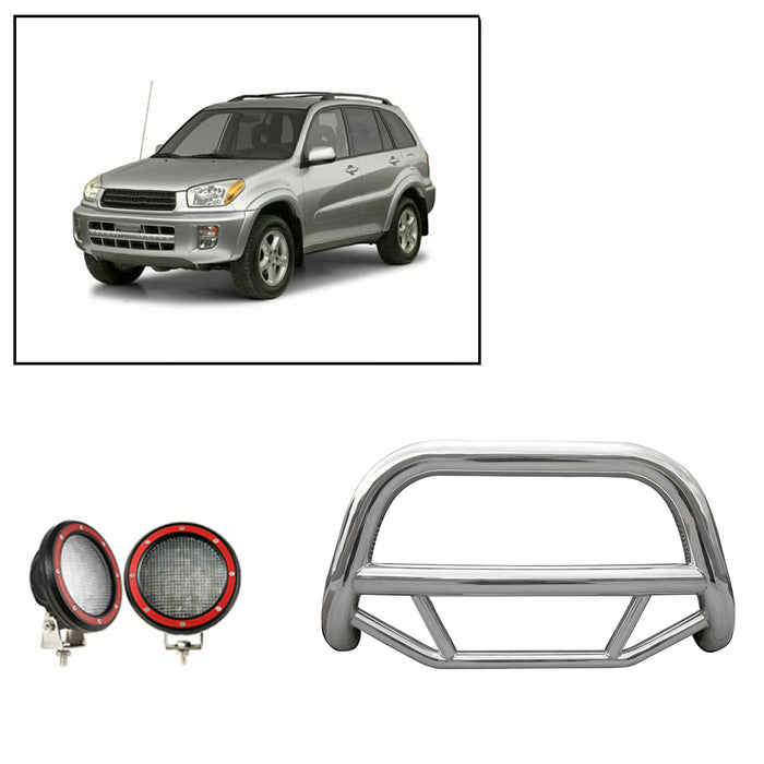 Black Horse Off Road MBS-TOB4501-PLFR Stainless Steel Stainless Steel No skid plate - Truck Part Superstore
