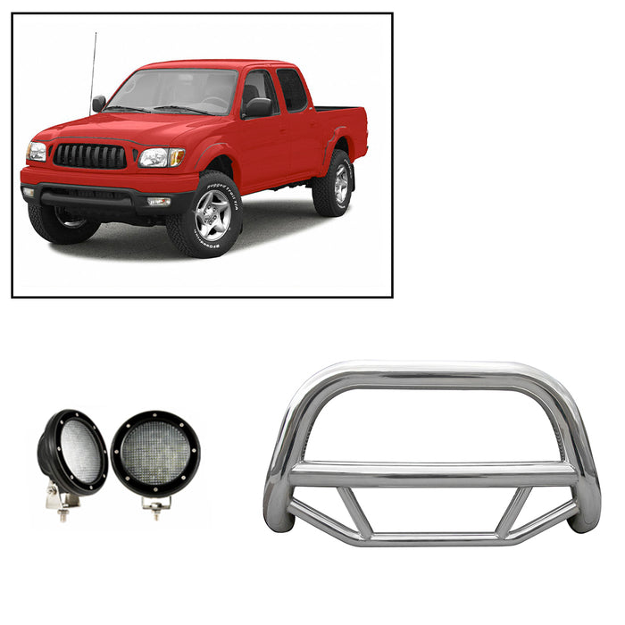 Black Horse Off Road MBS-TOB4701-PLFB Stainless Steel Stainless Steel No skid plate - Truck Part Superstore