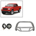 Black Horse Off Road MBS-TOB4701-PLFB Stainless Steel Stainless Steel No skid plate - Truck Part Superstore