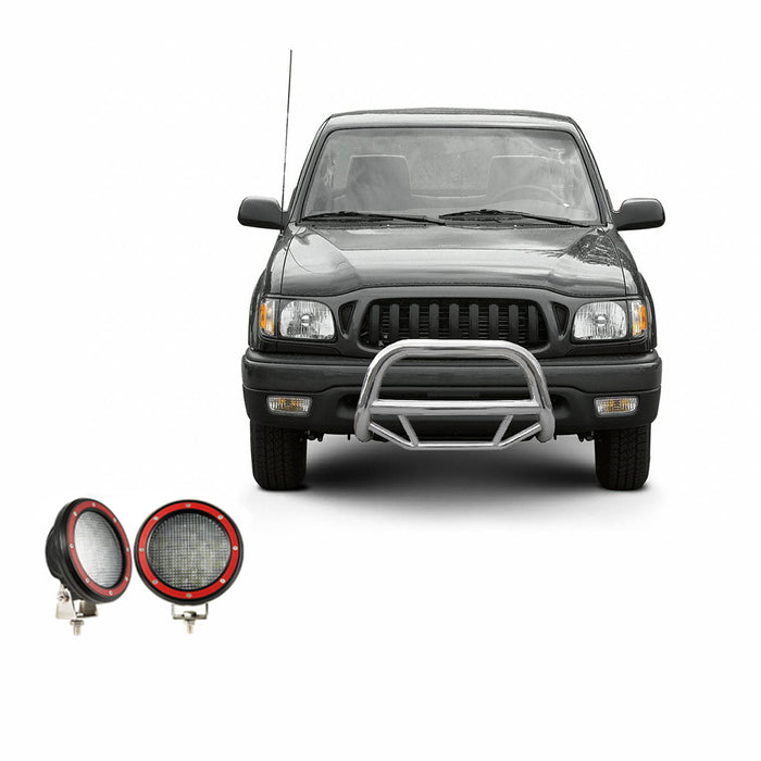 Black Horse Off Road MBS-TOB4701-PLFR Stainless Steel Stainless Steel No skid plate - Truck Part Superstore