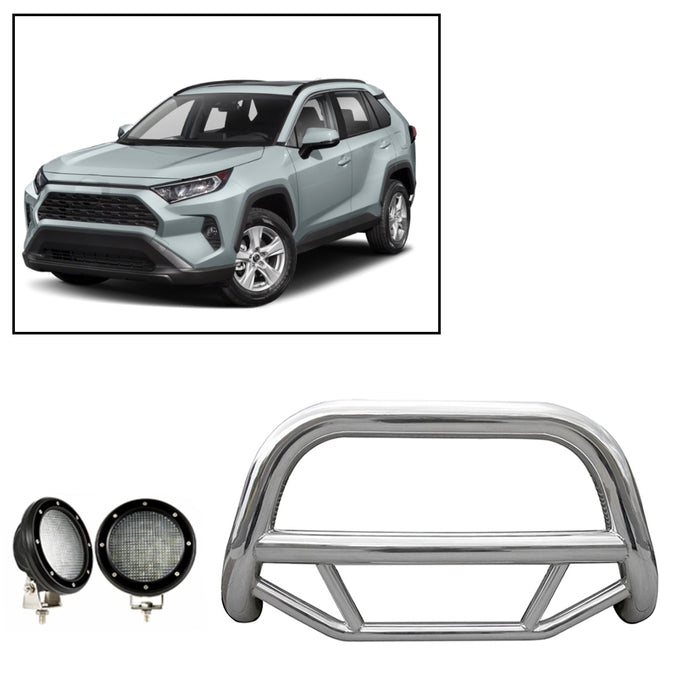 Black Horse Off Road MBS-TOB4802-PLFB Stainless Steel Stainless Steel No skid plate - Truck Part Superstore