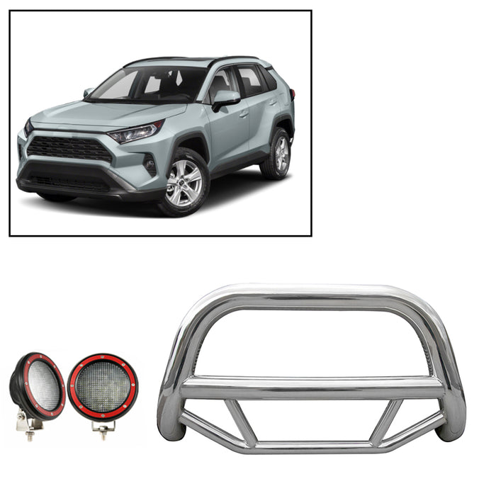 Black Horse Off Road MBS-TOB4802-PLFR Stainless Steel Stainless Steel No skid plate - Truck Part Superstore