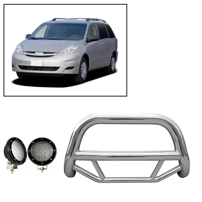 Black Horse Off Road MBS-TOB4901-PLFB Stainless Steel Stainless Steel No skid plate - Truck Part Superstore