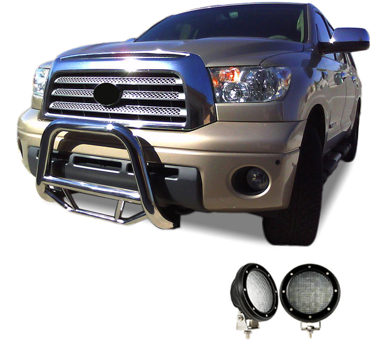 Black Horse Off Road MBS-TOD1009-PLFB Stainless Steel Stainless Steel No skid plate - Truck Part Superstore