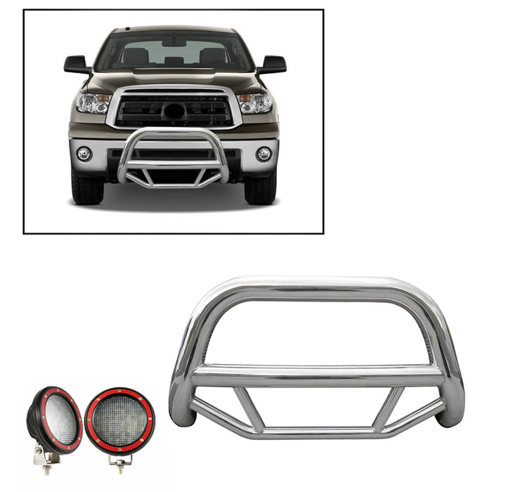 Black Horse Off Road MBS-TOD1009-PLFR Stainless Steel Stainless Steel No skid plate - Truck Part Superstore