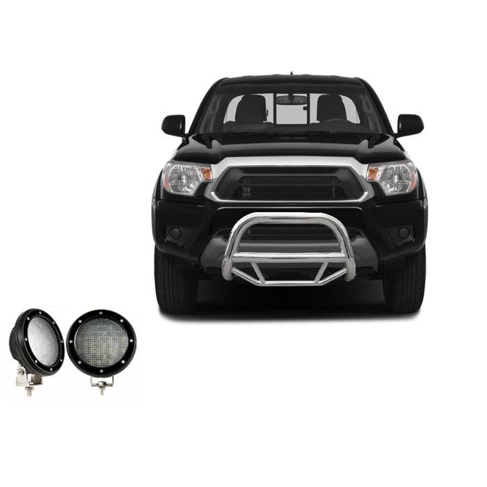 Black Horse Off Road MBS-TOD1109-PLFB Stainless Steel Stainless Steel No skid plate - Truck Part Superstore