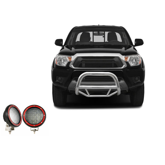 Black Horse Off Road MBS-TOD1109-PLFR Stainless Steel Stainless Steel No skid plate - Truck Part Superstore