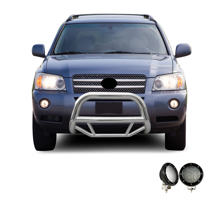 Black Horse Off Road MBS-TOF5007-PLFB Stainless Steel Stainless Steel No skid plate - Truck Part Superstore