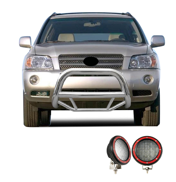 Black Horse Off Road MBS-TOF5007-PLFR Stainless Steel Stainless Steel No skid plate - Truck Part Superstore