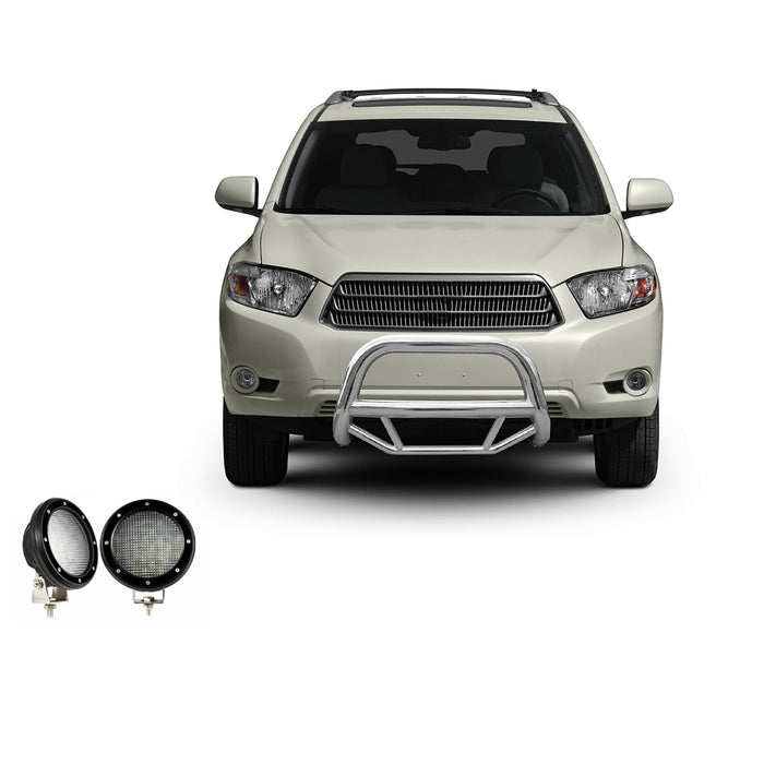 Black Horse Off Road MBS-TOF5107-PLFB Stainless Steel Stainless Steel No skid plate - Truck Part Superstore