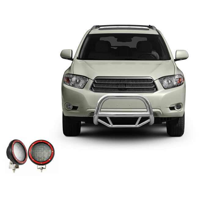 Black Horse Off Road MBS-TOF5107-PLFR Stainless Steel Stainless Steel No skid plate - Truck Part Superstore