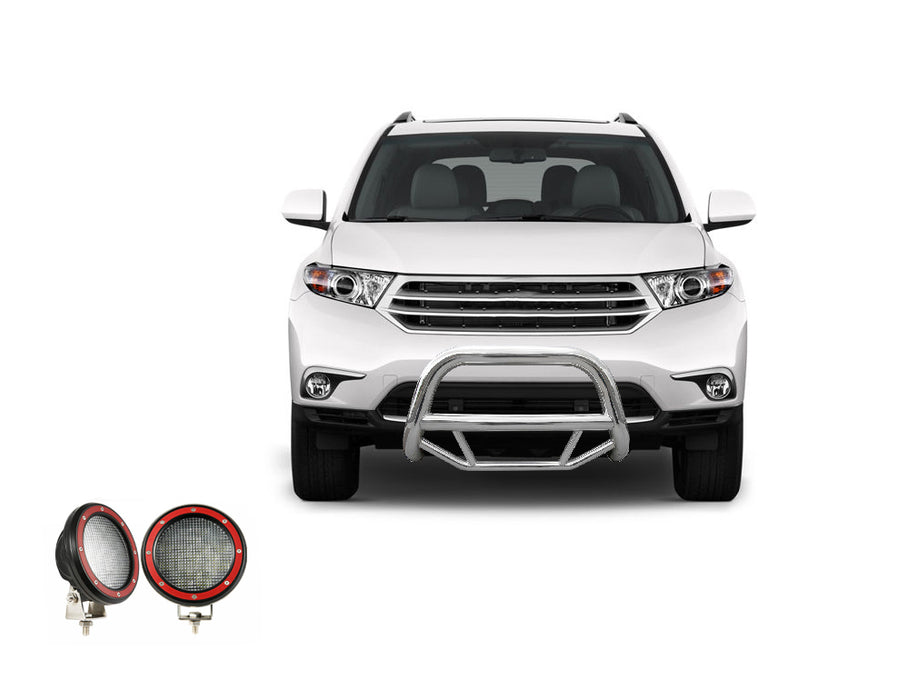 Black Horse Off Road MBS-TOF5207-PLFR Stainless Steel Stainless Steel No skid plate - Truck Part Superstore