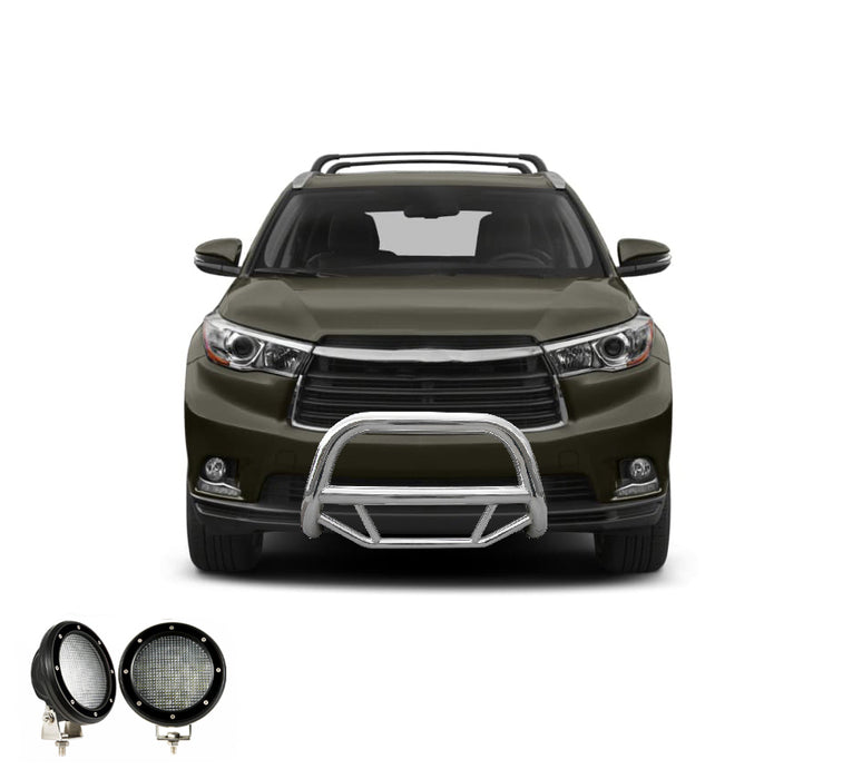 Black Horse Off Road MBS-TOF5307-PLFB Stainless Steel Stainless Steel No skid plate - Truck Part Superstore