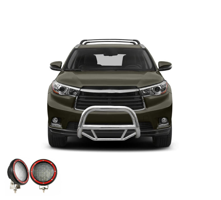 Black Horse Off Road MBS-TOF5307-PLFR Stainless Steel Stainless Steel No skid plate - Truck Part Superstore