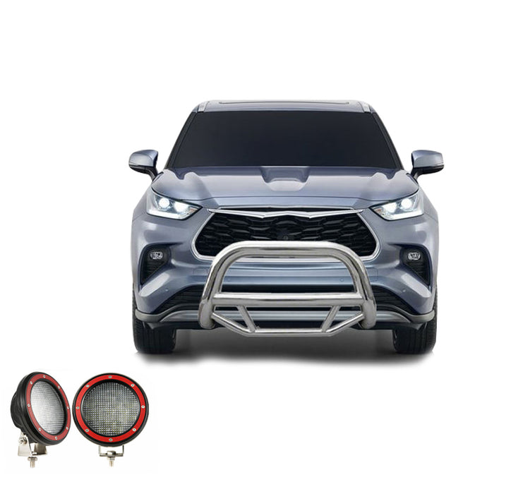 Black Horse Off Road MBS-TOF5407-PLFR Stainless Steel Stainless Steel No skid plate - Truck Part Superstore