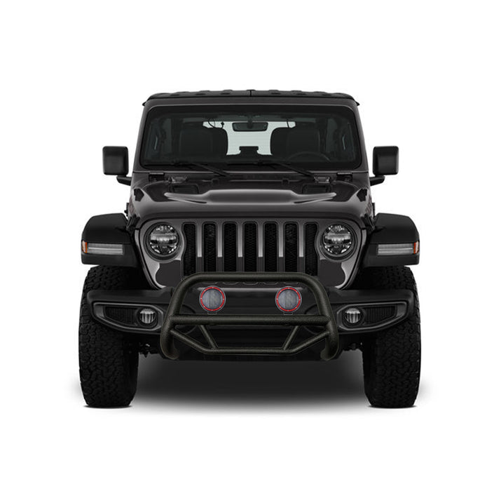Black Horse Off Road MBT-MJ103-PLFR Textured Black Steel - Truck Part Superstore