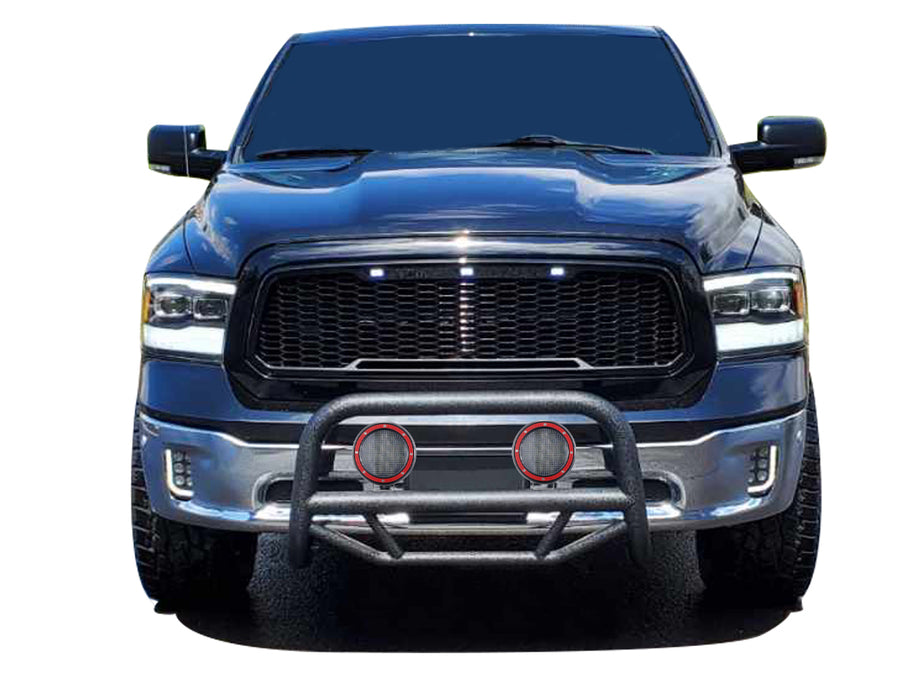Black Horse Off Road MBT-MR1312-PLFR Textured Black Steel - Truck Part Superstore