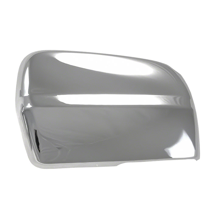 Coast To Coast MC297 Top Half Cover; Chrome Plated; ABS Plastic; Set Of 2; Without Turn Signal Cutout - Truck Part Superstore