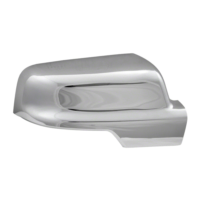 Coast To Coast CCIMC67534 Top Half Cover; Chrome; ABS Plastic; Set Of 2; With Turn Signal Cutout - Truck Part Superstore