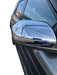 Coast To Coast CCIMC67541 Top Half Replacement; Chrome; ABS Plastic; Set Of 2; With Turn Signal Cutout - Truck Part Superstore