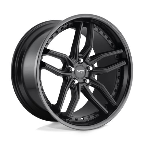 Niche 1PC M194209065+35 M194 20X9 5X4.5 GL-BLK-MB 35MM - Truck Part Superstore