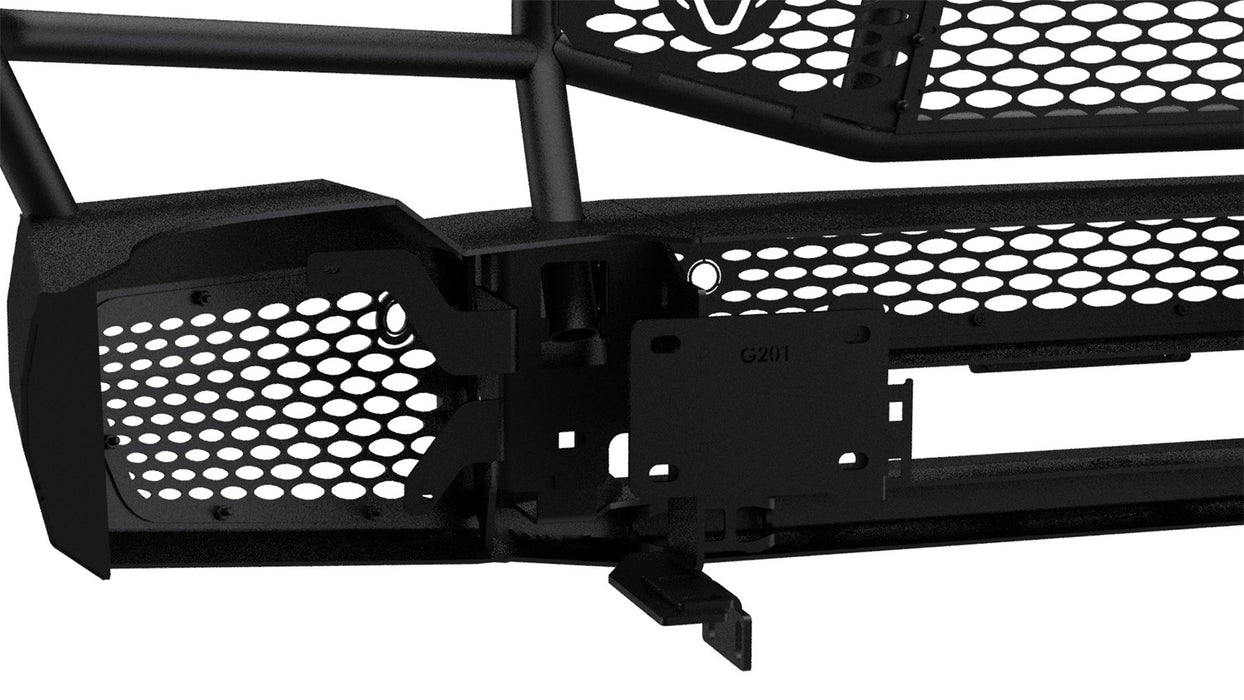 Ranch Hand MFG201BM1 Midnight Series Front Bumper - Truck Part Superstore