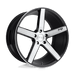 Niche 1PC M124208565+35 M124 20X8.5 5X4.5 GL-BLK-BRSHD 35MM - Truck Part Superstore