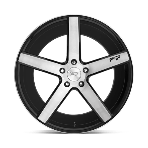Niche 1PC M124208521+35 M124 20X8.5 5X120 GL-BLK-BRSHD 35MM - Truck Part Superstore