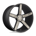 Niche 1PC M134208565+45 M134 20X8.5 5X4.5 M-BLK-MCH-DDT 45MM - Truck Part Superstore