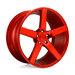 Niche 1PC M187208565+35 M187 20X8.5 5X4.5 GL-RED 35MM - Truck Part Superstore
