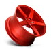 Niche 1PC M187200065+40 M187 20X10 5X4.5 GL-RED 40MM - Truck Part Superstore