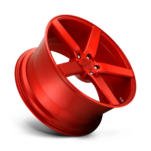 Niche 1PC M187208565+35 M187 20X8.5 5X4.5 GL-RED 35MM - Truck Part Superstore