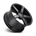 Niche 1PC M188200065+40 M188 20X10 5X4.5 GL-BLK 40MM - Truck Part Superstore