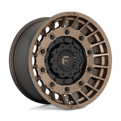 Fuel 1PC D72517902650 D725 17X9 5X4.5/5.0 MT-BRNZ-BLK 01MM - Truck Part Superstore