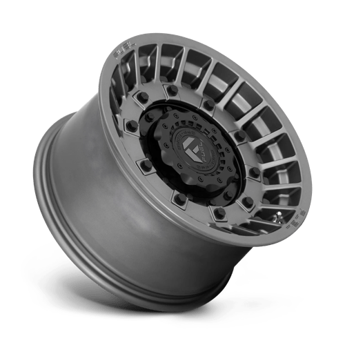 Fuel 1PC D72617902645 D726 17X9 5X4.5/5.0 MT-ANTH-BLK -12MM - Truck Part Superstore