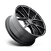 Niche 1PC M1171985F8+42 M117 19X8.5 5X112 MT-BLK 42MM - Truck Part Superstore