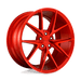Niche 1PC M186209021+35 M186 20X9 5X120 GL-RED 35MM - Truck Part Superstore