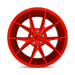 Niche 1PC M186209065+35 M186 20X9 5X4.5 GL-RED 35MM - Truck Part Superstore